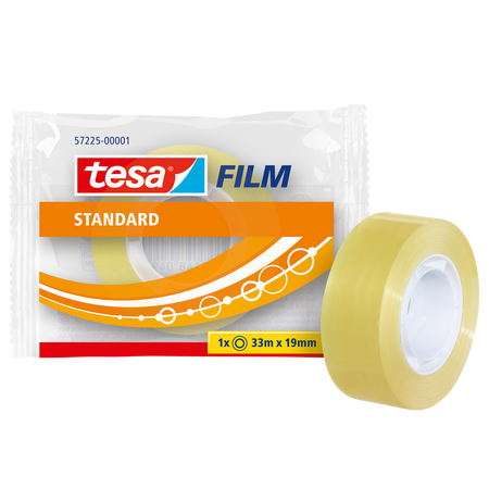 TAŚMA KLEJĄCA 19MMX33M TESA STANDARD 57225-00001-00 TS PRZEZROCZYSTA