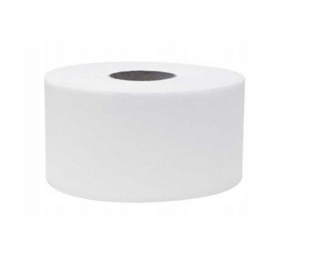 PAPIER TOALETOWY DWUWARSTWOWY CELULOZOWY JUMBO BIAŁY 100M 12 SZT.