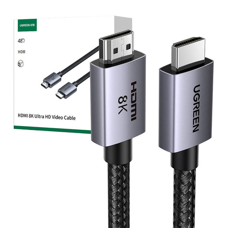 Kabel UGREEN HD171 HDMI 2.1 1m (czarny)