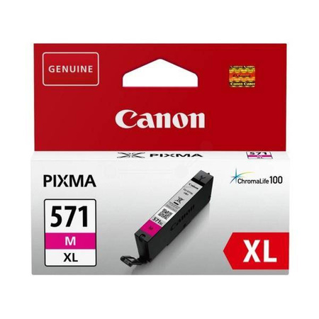 TUSZ ORYGINALNY CANON CLI571XL 0333C001 MAGENTA 11 ML