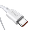 KABEL USB-C DO USB-C BASEUS SUPERIOR SERIES, 100W, 2M (BIAŁY)