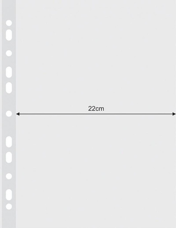 KOSZULKI KRYSTALICZNE A4 DONAU POSZERZANE PP 120MIC 25SZT