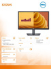 DELL MONITOR E2225HS 21.4 CALA LED VA FHD/(1920X1080)/16:9/DP/HDMI/VGA/GŁOŚNIKI/3Y