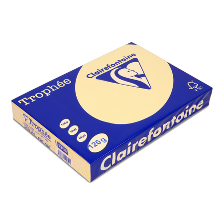 PAPIER KSERO KOLOR A4 TROPHEE KREMOWY 120G 250 ARK