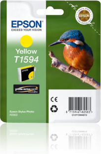 TUSZ ORYGINALNY EPSON T1594 C13T15944010 YELLOW 17 ML