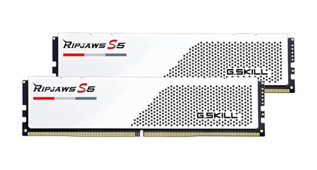 G.SKILL PC DDR5 32GB (2X16GB) RIPJAWS S5 5200MHZ CL40 XMP3 BIAŁY