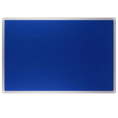 TABLICA TEKSTYLNA 80X100CM MATBOARDS 5410-07K NIEBIESKA RAMA ALUMINIOWA