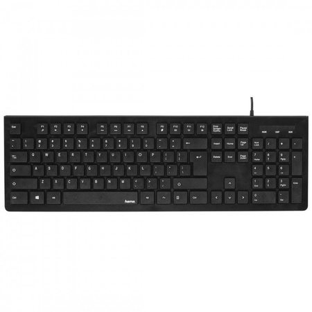 HAMA KLAWIATURA PRZEWODOWA KC-200 CZARNA
