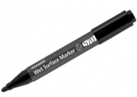 MARKER PERMANENTNY MONAMI WET SURFACE B 570/1B 160-2531 CZARNY