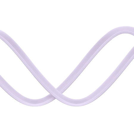 Kabel BASEUS Bright Mirror 2 micro/Lightning/USB-C 1.1m (fioletowy)