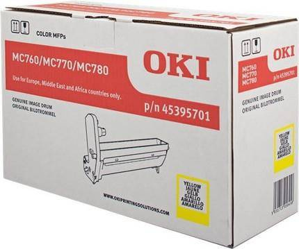 BĘBEN ORYGINALNY OKI MC760/70/80-EPY 45395701 YELLOW 30000 STRON