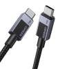 KABEL USB-C DO USB-C UGREEN L524, 60W, PD, 1M (SZARY)