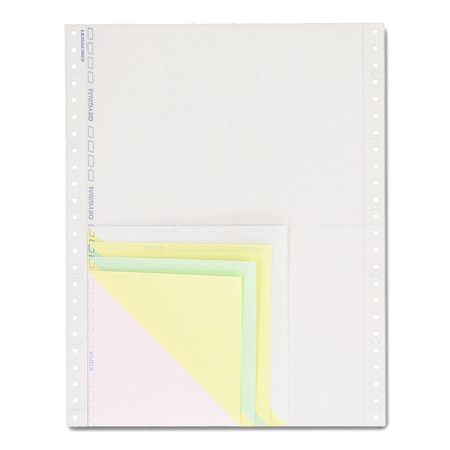 PAPIER SAMOKOPIUJĄCY 240 6'' EMERSON NADRUK ORYGINAŁ/KOPIA KOLOROWE KOPIE 1+4 700 SKŁADEK