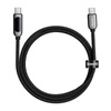 KABEL USB-C DO USB-C BASEUS DISPLAY, POWER DELIVERY, 100W, 1M (CZARNY)
