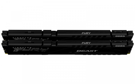 KINGSTON PAMIĘĆ DDR5 FURY BEAST 32GB(2*16GB)/5200 CL40 CZARNA