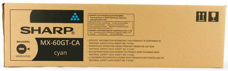 TONER ORYGINALNY SHARP MX60GTCA CYAN 24000 STRON