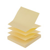 KARTECZKI SAMOPRZYLEPNE 76X76MM D.RECT Z-NOTES ŻÓŁTE 100KART