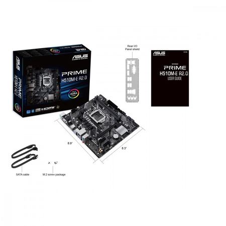 ASUS PŁYTA GŁÓWNA PRIME H510M-E 2.0 S1200 2DDR4 HDMI/DP M.2 MATX