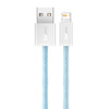 KABEL USB DO LIGHTNING BASEUS DYNAMIC, 2.4A, 1M (NIEBIESKI)