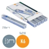 Zszywki LEITZ do modelu 5550 K6 55910000 25 kart. 1050szt.