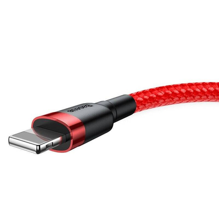 Kabel BASEUS Cafule USB-A-Lightning 0.5m (czerwony)