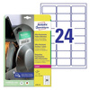 ETYKIETY SAMOPRZYLEPNE 63.5X33.9MM AVERY ZWECKFORM ULTRA RESISTANT L7912-10 BIAŁE 10ARK*24SZT