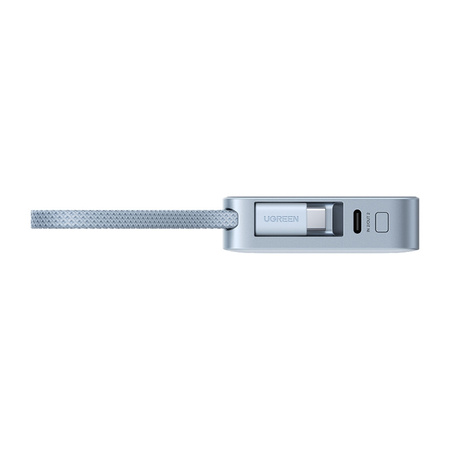 Powerbank magnetyczny 10000mAh Ugreen MagFlow PB773, Qi2 25W (szary)