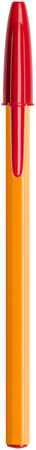 DŁUGOPIS BIC ORANGE 8099241 CZERWONY 0.7MM POMARAŃCZOWA OBUDOWA