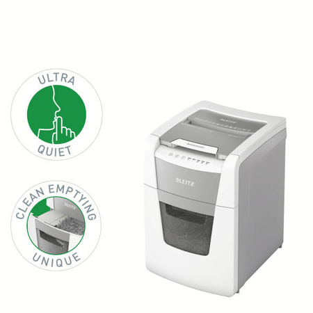 NISZCZARKA P-5 A4 LEITZ IQ SMALL OFFICE 100 80120000 6 KARTEK 2X15MM 34 LITRY