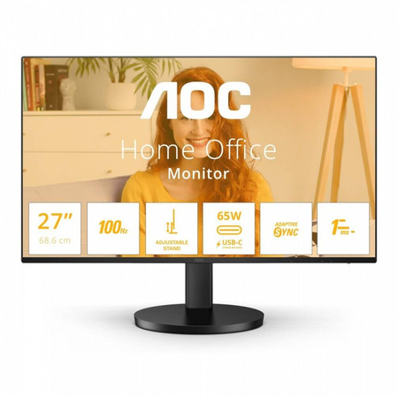 AOC MONITOR Q27B3CF2 27 CALI IPS 100HZ HDMI USB-C HAS