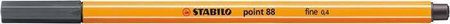 Cienkopis STABILO POINT 88/97 szary zimny głęboki 0.4