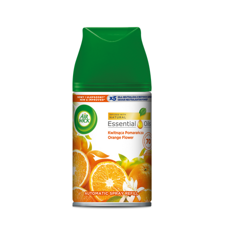 WKŁAD DO ODŚWIEŻACZA AIR WICK FRESHMATIC POMARAŃCZA 250ML