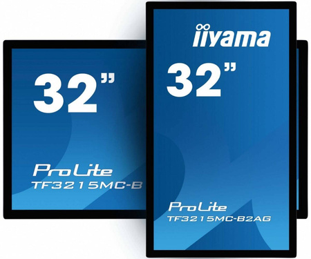 IIYAMA MONITOR 32 CALE TF3215MC-B2AG POJ.30PKT.VA.24/7.IP65, 500CD,VGA,HDMI, DP