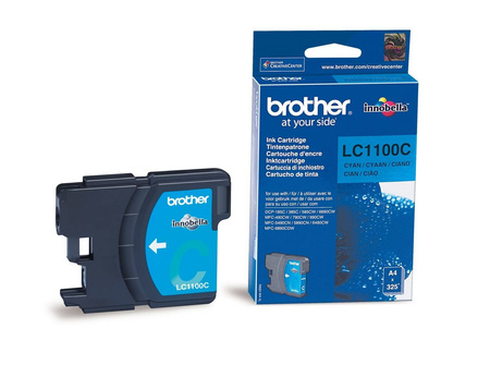 TUSZ ORYGINALNY BROTHER LC1100C CYAN 325 STRON