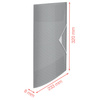 TECZKA Z GUMKĄ A4 ESSELTE COLOUR'BREEZE 628440 LAWENDOWY 15MM