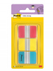 ZAKŁADKI INDEKSUJĄCE FOLIOWE 38X25MM 3M POST-IT® DO ARCHIWIZACJI 686-RYB MIX*3 3*22SZT