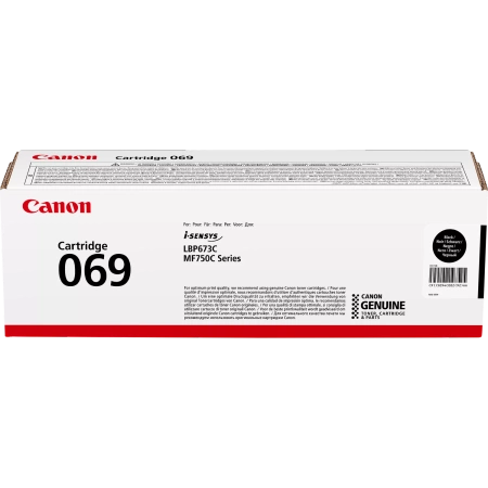 CANON ORYGINALNY TONER 069BK, BLACK, 2100S, 5094C002, CANON MF752CDW, 754CDW, LBP673CDW, O