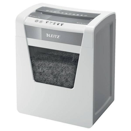 Niszczarka P5 A4 LEITZ IQ OFFICE 80020000 10 kartek ścinki 2x15mm 23 litry