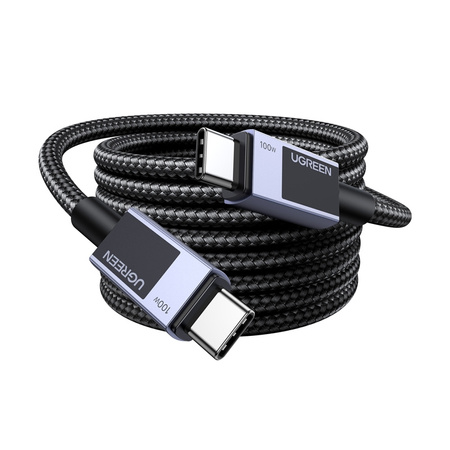 Kabel UGREEN L512 USB-C-USB-C 1m 5A (gwiezdna szarość)