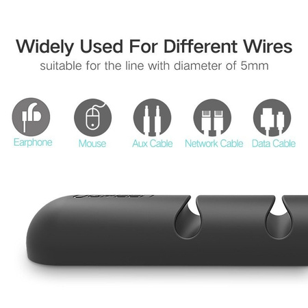 ORGANIZER UCHWYT NA KABLE UGREEN  LP114 4 SLOTY (2 SZTUKI)
