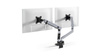 RAMIĘ NA 2 MONITORY STANOWISKO STACJONARNE DURABLE SELECT PLUS 509723 SREBRNE