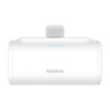 POWERBANK BASEUS COMPACT 5000MAH, 20W, USB-C (BIAŁY)