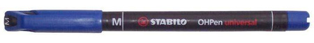 Foliopis STABILO OHPen 843/41 niebieski M - 1.0