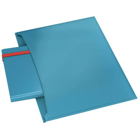 TECZKA KOPERTOWA A4 LEITZ COSY 47090061 MORSKI NIEBIESKI PP 2 PRZEGRÓDKI 3SZT
