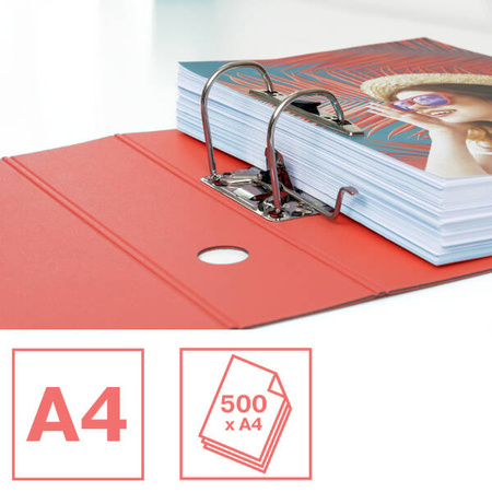 SEGREGATOR A4 ESSELTE COLOUR'BREEZE 82MM 628427 KORALOWY