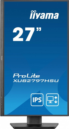IIYAMA MONITOR 27 CALI XUB2797HSU-B2 IPS,FHD,HAS,300CD,(5Y)