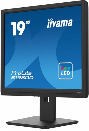 IIYAMA MONITOR 19 CALI B1980D-B5 DVI,VGA,PIVIOT,HAS/150MM,5:4