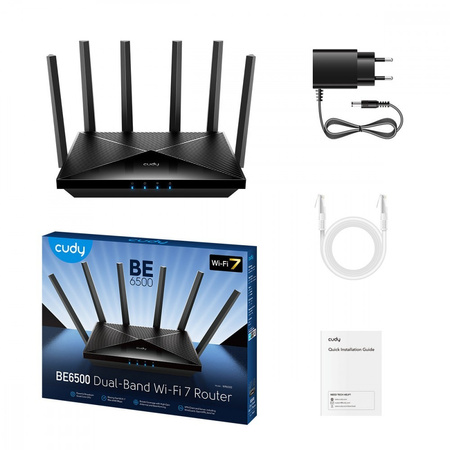 CUDY ROUTER  BE6500 2.5G DUAL BAND WI-FI 7 MESH