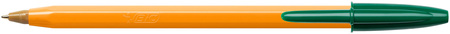 Długopis BIC ORANGE 1199110113 zielony 0.7mm pomarańczowa obudowa