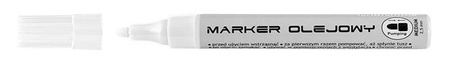 Marker olejowy TOMA 420 ECONOMY TO-420 7 2 biały 2.5mm